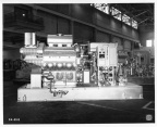 An EMD diesel engine with a Woodward UG8 governor.