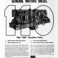 General Motors Tandem Twin Diesel Engines. 