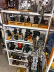 Showing the smallest Woodward type 2419 gas turbine engine governor ever manufactured (yellow arrow).