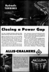 ALLIS-CHALMERS HYDRAULIC TURBINES.