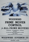 WOODWARD PRIME MOVER CONTROL for ALL PRIME MOVERS.
