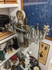 The Woodward governor components display.