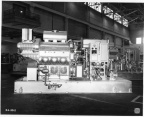 An EMD diesel engine with a Woodward UG8 governor.