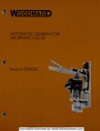AUTOMATIC GENERATOR AIR BRAKE VALVE.  Manual 09003L.