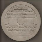 A blank casting for the Woodward gate shaft type hydraulic governor gate limit dial for all of this type of governor.