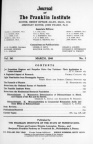 Journal of The Franklin Institute.  Published 79 years ago in 1946.