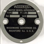 Woodward Hydraulic Governors.  