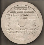 WOODWARD WATER WHEEL GOVERNOR GATE LIMIT DIAL.