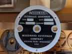 THE LAST OF THE WOODWARD HYDRAULIC GATE SHAFT TYPE GOVERNORS.
