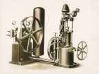 Woodward factory photo of the Gateshaft Governor type VR and pumping unit  as shown in the 1912    Net Price List    catalog