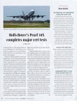 Rolls-Royce's Pearl 10X completes major certification tests.