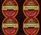WILLIAM BRENNAN'S SPECIAL AMBER LAGER BEER.  Microbrew for a select few.