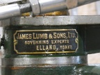 Lumbs Governor William Roberts Cross Compond engine Bancroft mill fitted with a Lumbs speed regulator.  5