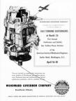 WOODWARD GAS TURBINE GOVERNORS.