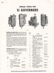 Page 104.  SPECIAL TOOLS FOR SI GOVERNORS.