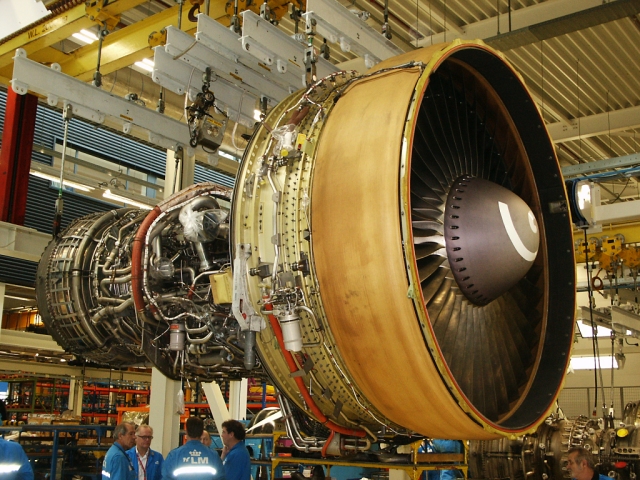 General Electric Company's turbofan CF6 series gas turbine engine.
