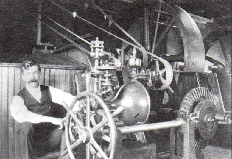 Elmer installing his Woodward size D governor in 1904 at the Lachine Canal power house_-la.jpg