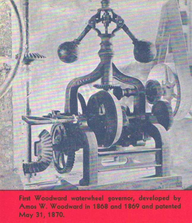 First Woodward Water Wheel Governor.