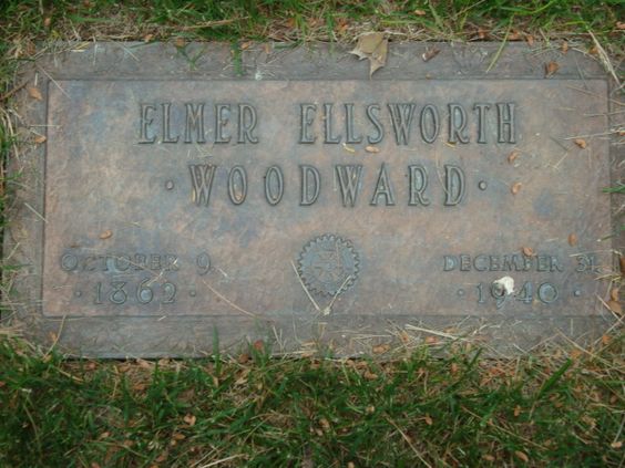 ELMER ELLSSWORTH WOODWARD 1862-1940.