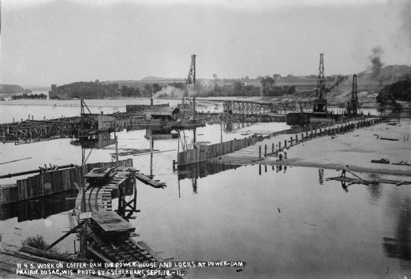 1911 Praire de Sac dam location.  3