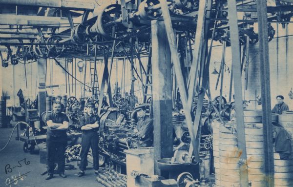 Gisholt Machines at the Buick  Automobile Manufaturing Company.