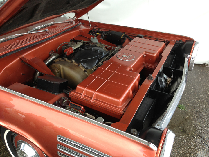 The 1963 -1964 Chrysler Turbine Car.