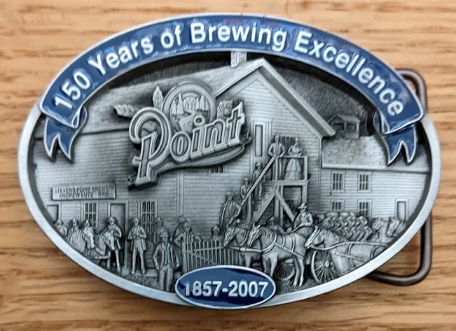 Brewer Brad's belt buckle.