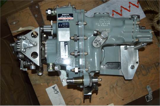 A Dowty gas turbine fuel control.